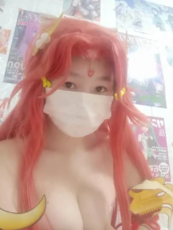 沐沐酱 – 7分钟 Cos貂蝉幻灵魅影 [51P2V-690MB]