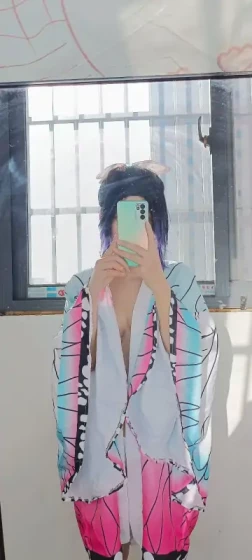 沐沐酱 – 9分钟 Cos鬼灭之刃 蝴蝶忍 [7V/1.46G]