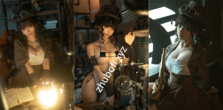 二次元Coser@蠢沫沫 – NO.189 蒸汽朋克少女110P/1.03G